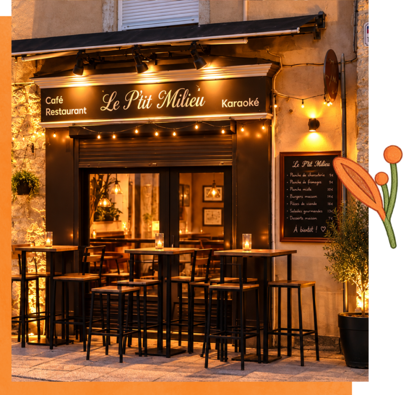 Le P'tit Milieu - restaurant JASSERON